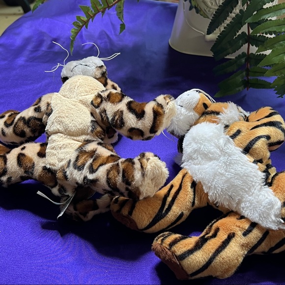 📌Ganz Cute 1Tiger and 1 Leopard Stuffed Animals - Picture 6 of 13